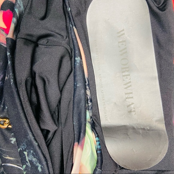 NWT WeWoreWhat Painted Angels Danielle One-Piece - Picture 10 of 10